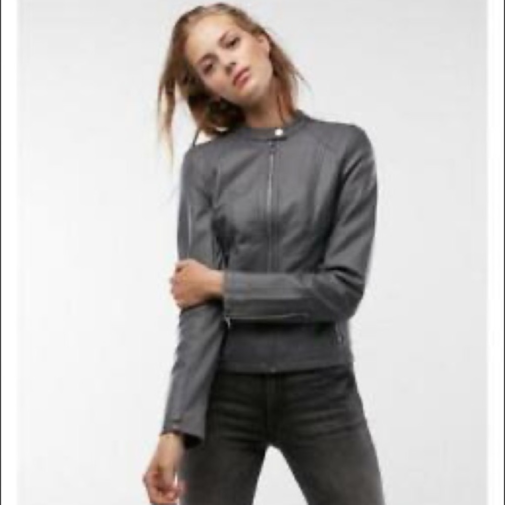 Express minus the leather fitted jacket